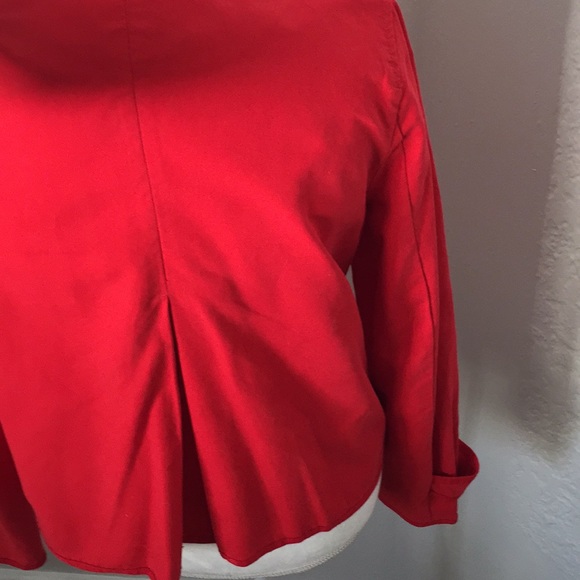 Red Ann Taylor LOFT light jacket - Picture 2 of 3